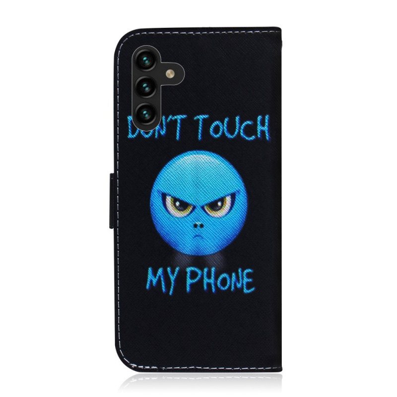 Folio Deksel Til Samsung Galaxy A13 5G / A04s Emoji-telefon