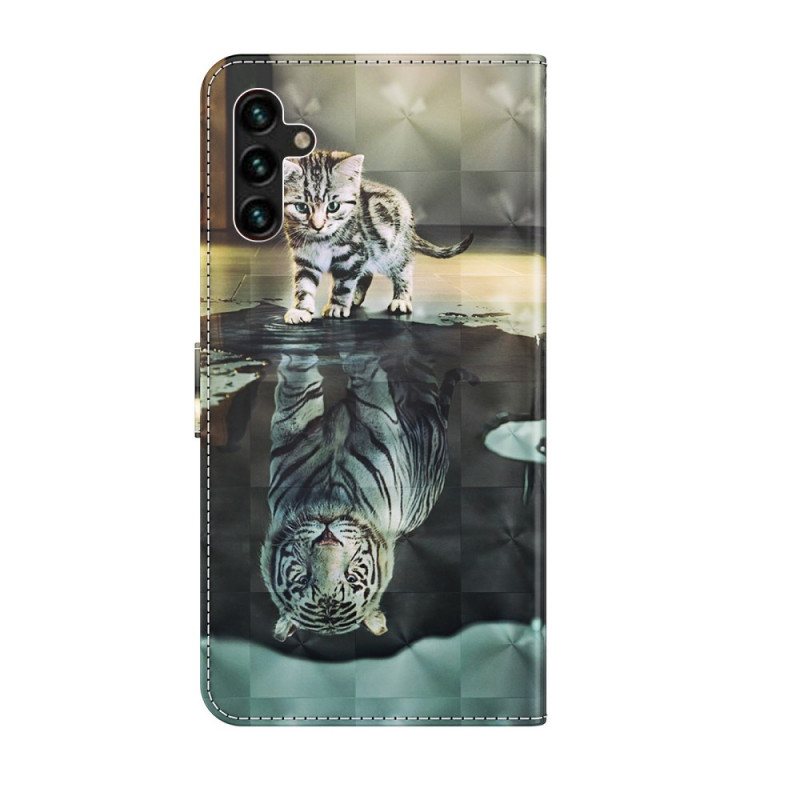 Folio Deksel Til Samsung Galaxy A13 5G / A04s Ernest The Tiger