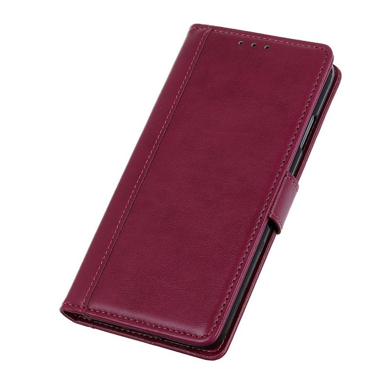 Folio Deksel Til Samsung Galaxy A13 5G / A04s Stil Leather Elegance