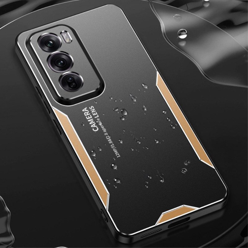 Deksel Oppo Reno 12 5g Metalleffekt Beskyttelse Deksel