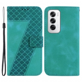 Folio Deksel Oppo Reno 12 5g Design 7