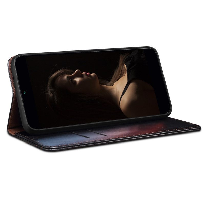 Folio Deksel Oppo Reno 12 5g Vokset Kunstskinn