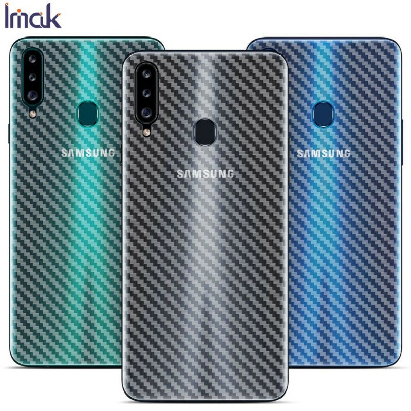 Ryggbeskyttelsesfilm For Samsung Galaxy A20S Style Carbon Imak