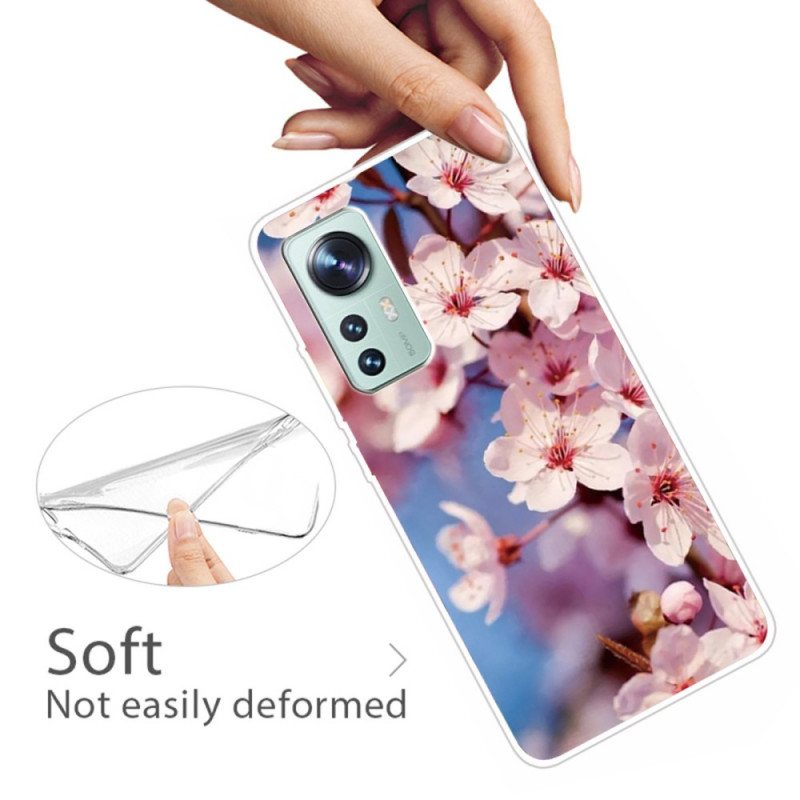 Deksel Til Xiaomi 12 Pro Floral Silikon