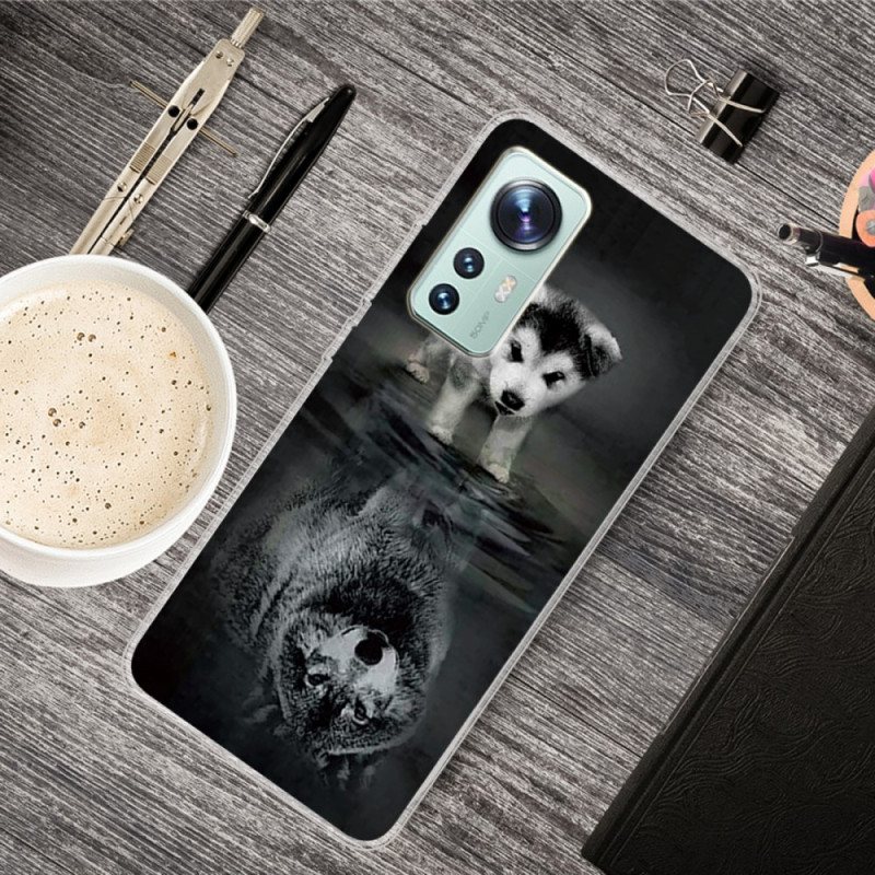 Deksel Til Xiaomi 12 Pro Silikon Puppy Dream