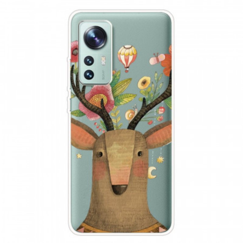 Deksel Til Xiaomi 12 Pro Silikon Tribal Deer