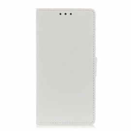 Folio Deksel Til Xiaomi 12 Pro Enkel Skinnende Skinneffekt
