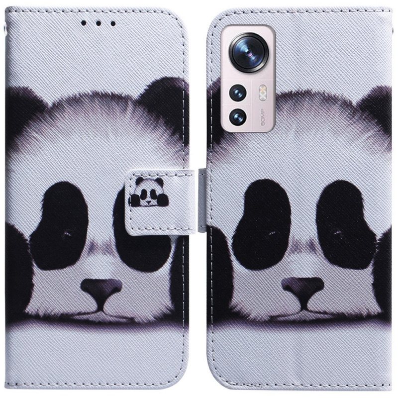 Folio Deksel Til Xiaomi 12 Pro Panda