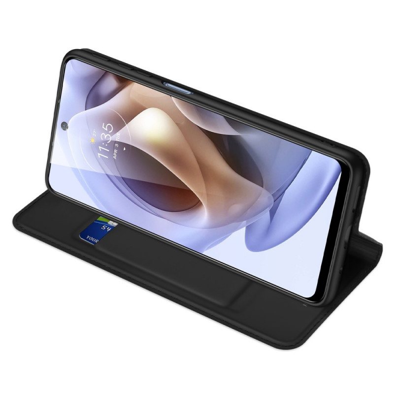 Beskyttelse Deksel Til Moto G41 / G31 Folio Deksel Skin Pro Dux Ducis