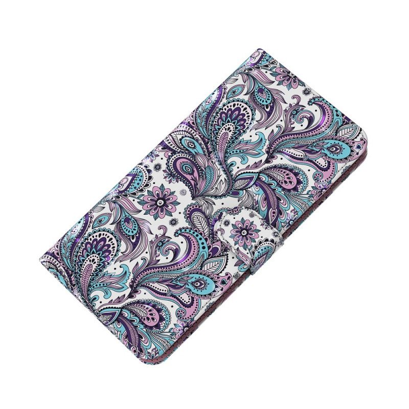 Folio Deksel Til Moto G41 / G31 Paisley