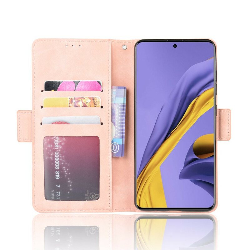 Folio Deksel Til Samsung Galaxy A51 Multi-card Premier Class