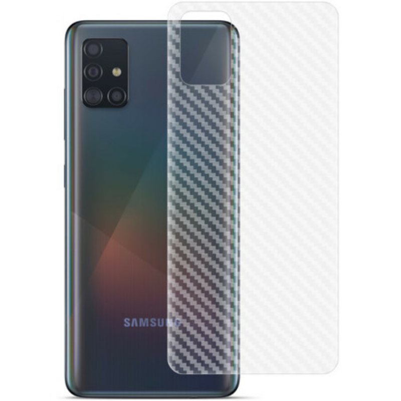 Ryggbeskyttelsesfilm For Samsung Galaxy A51 Carbon Style Imak