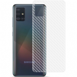 Ryggbeskyttelsesfilm For Samsung Galaxy A51 Carbon Style Imak