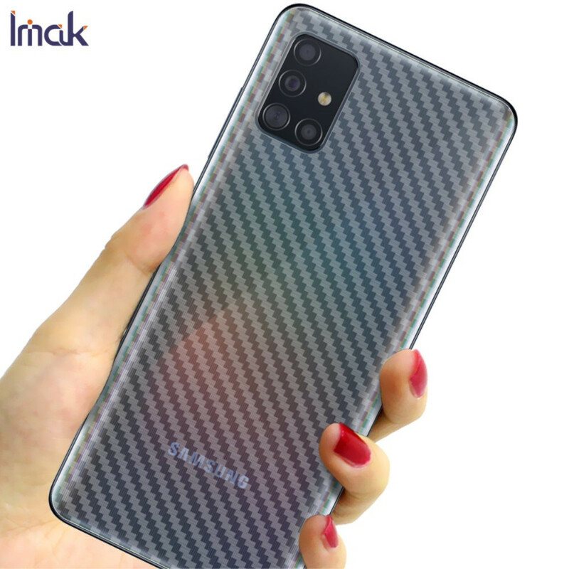 Ryggbeskyttelsesfilm For Samsung Galaxy A51 Carbon Style Imak