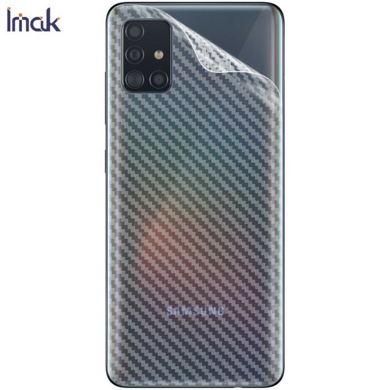 Ryggbeskyttelsesfilm For Samsung Galaxy A51 Carbon Style Imak