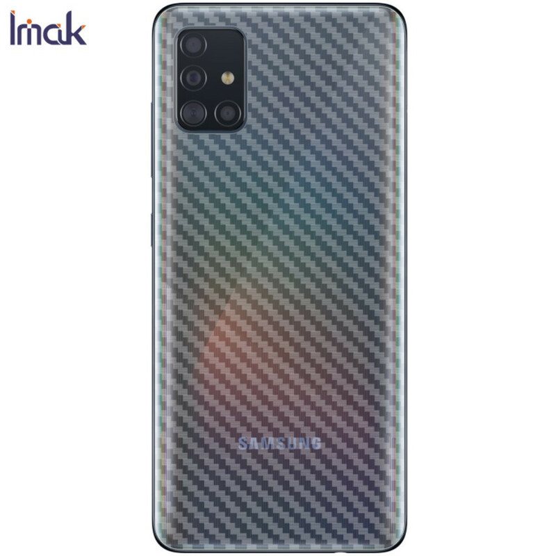 Ryggbeskyttelsesfilm For Samsung Galaxy A51 Carbon Style Imak