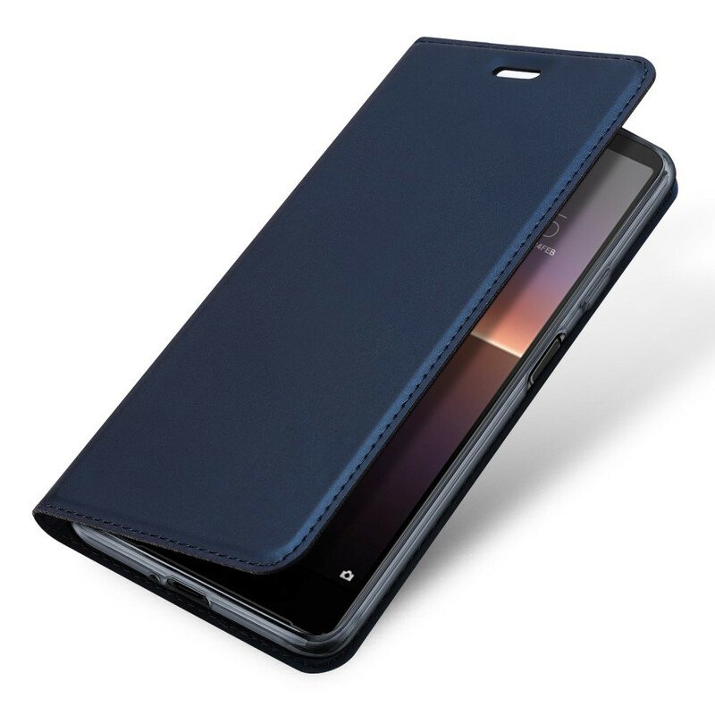 Beskyttelse Deksel Til Sony Xperia 10 II Folio Deksel Skin Pro Dux Ducis